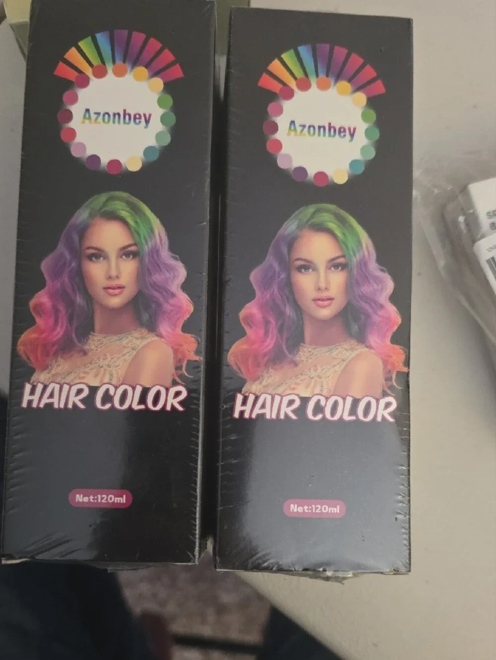 Multi-Color Hair Dye — Pink, Purple, Green Shades